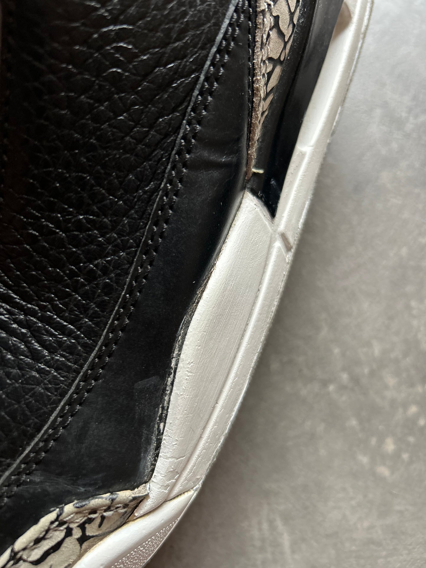 Jordan 3 Black Cement 2011