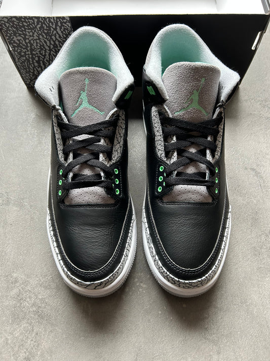 Jordan 3 Green Glow