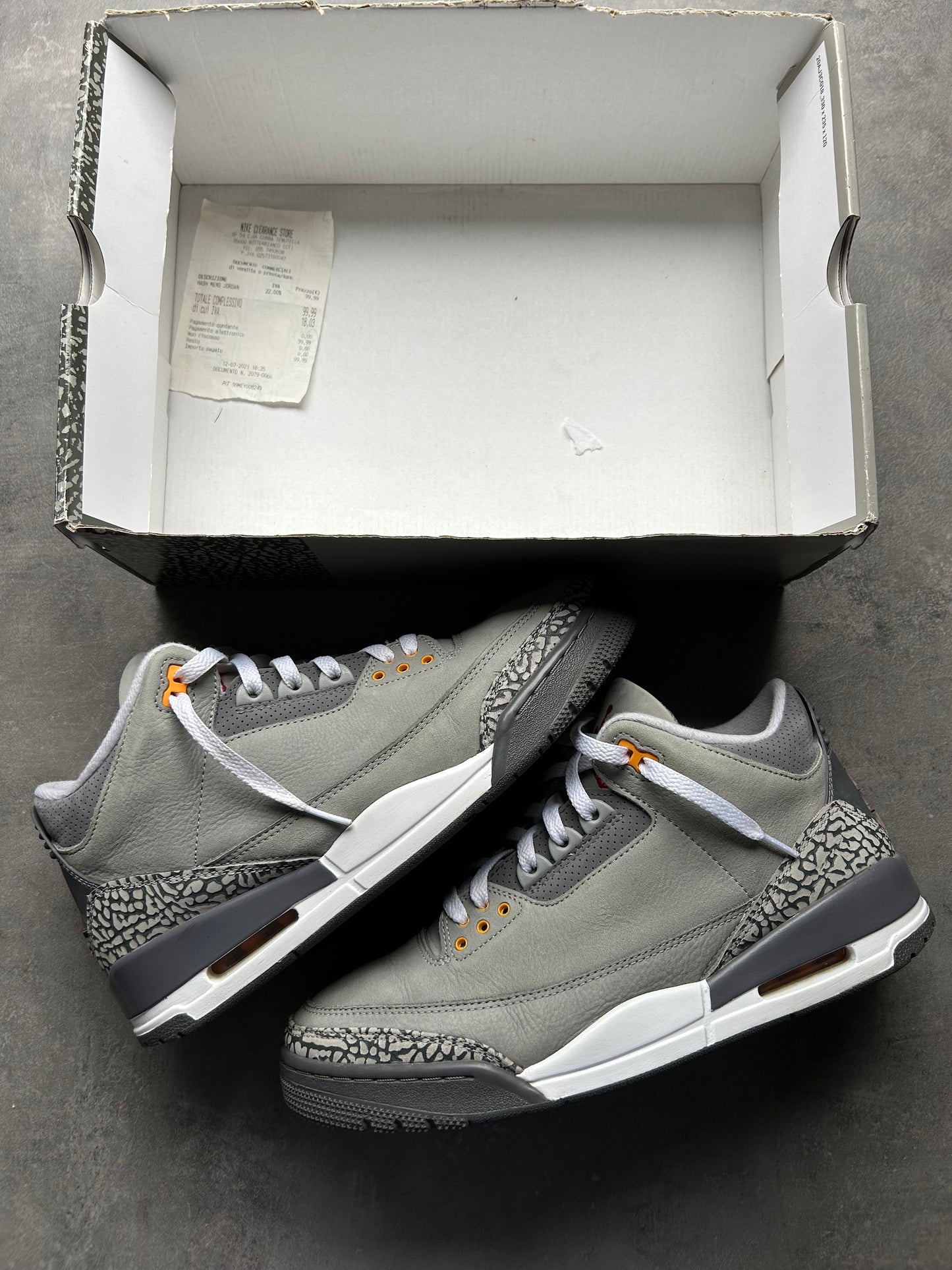 Jordan 3 Cool Grey