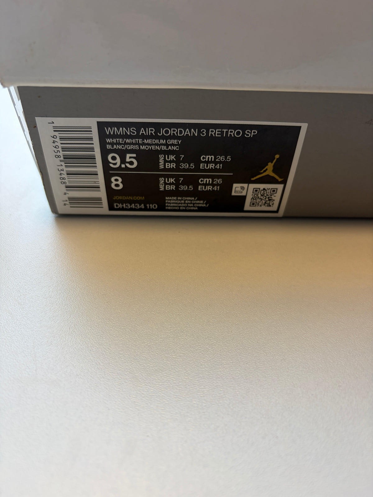 Jordan 3 À Ma Manière - Taille 41