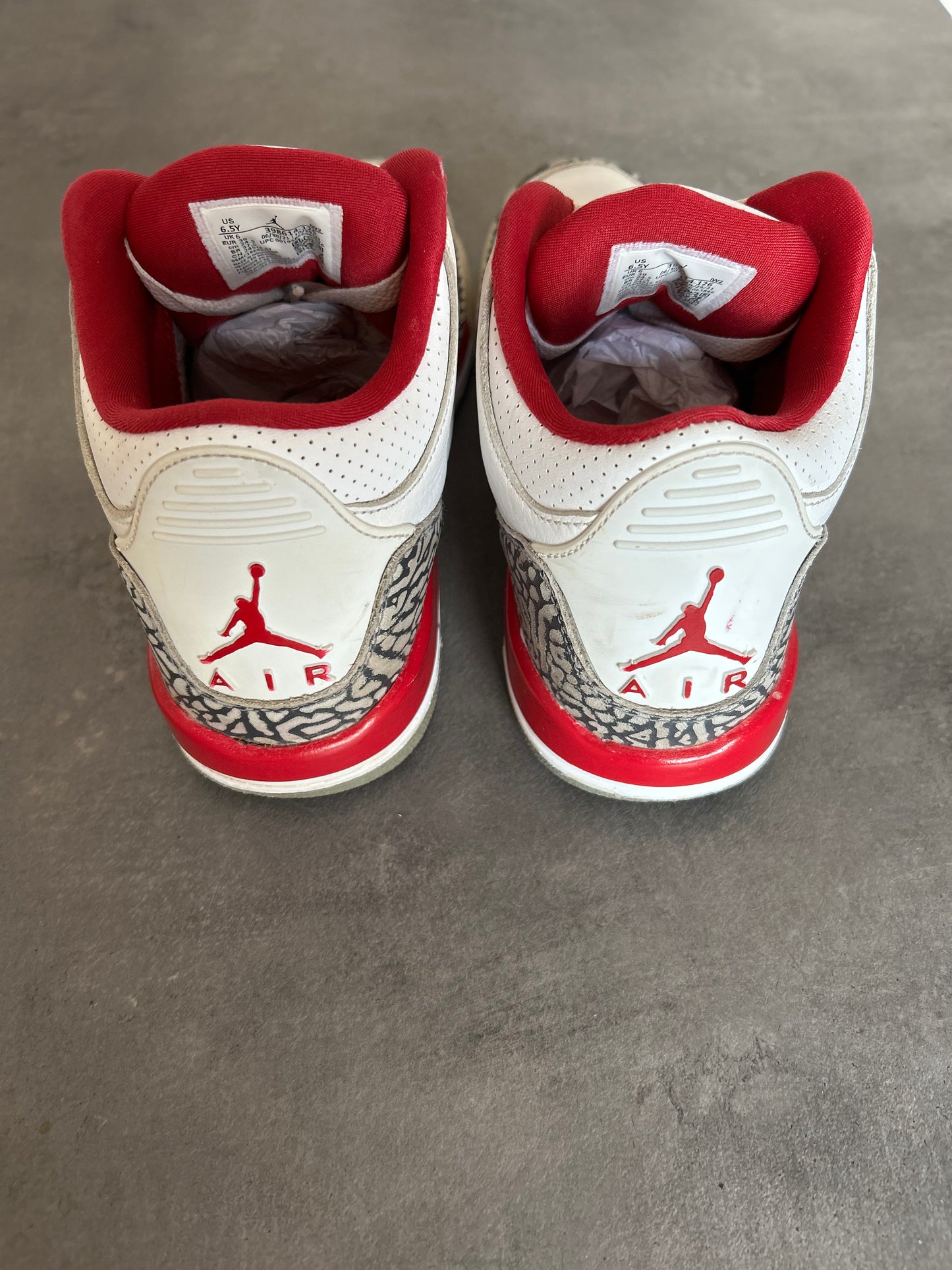 Jordan 3 Cardinal Red