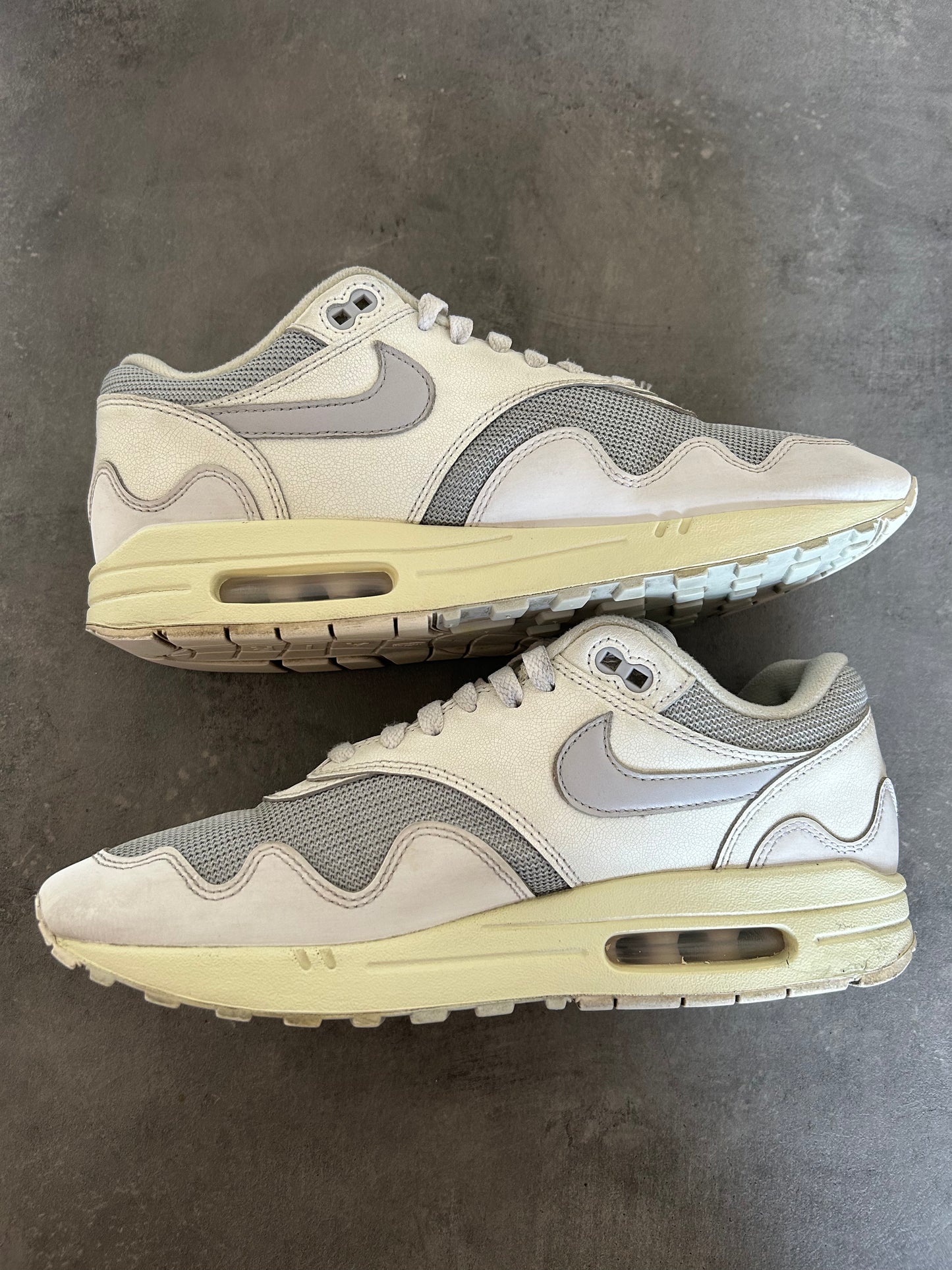 Air Max 1 Patta Waves White