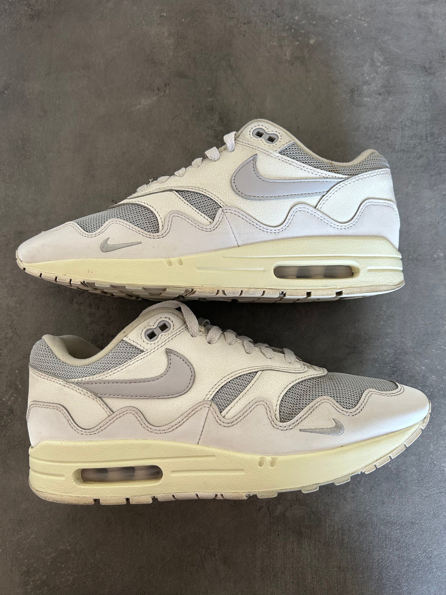 Air Max 1 Patta Waves White