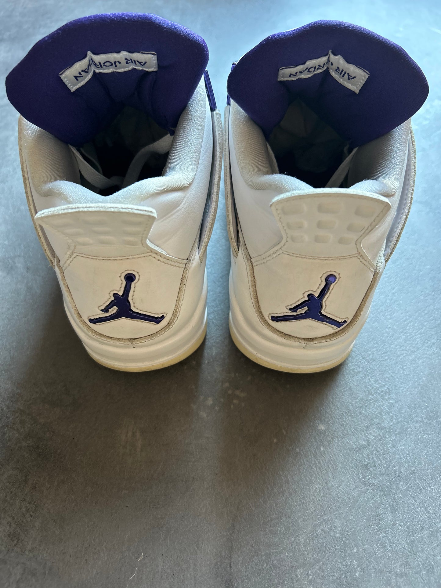 Jordan 4 Metallic Purple