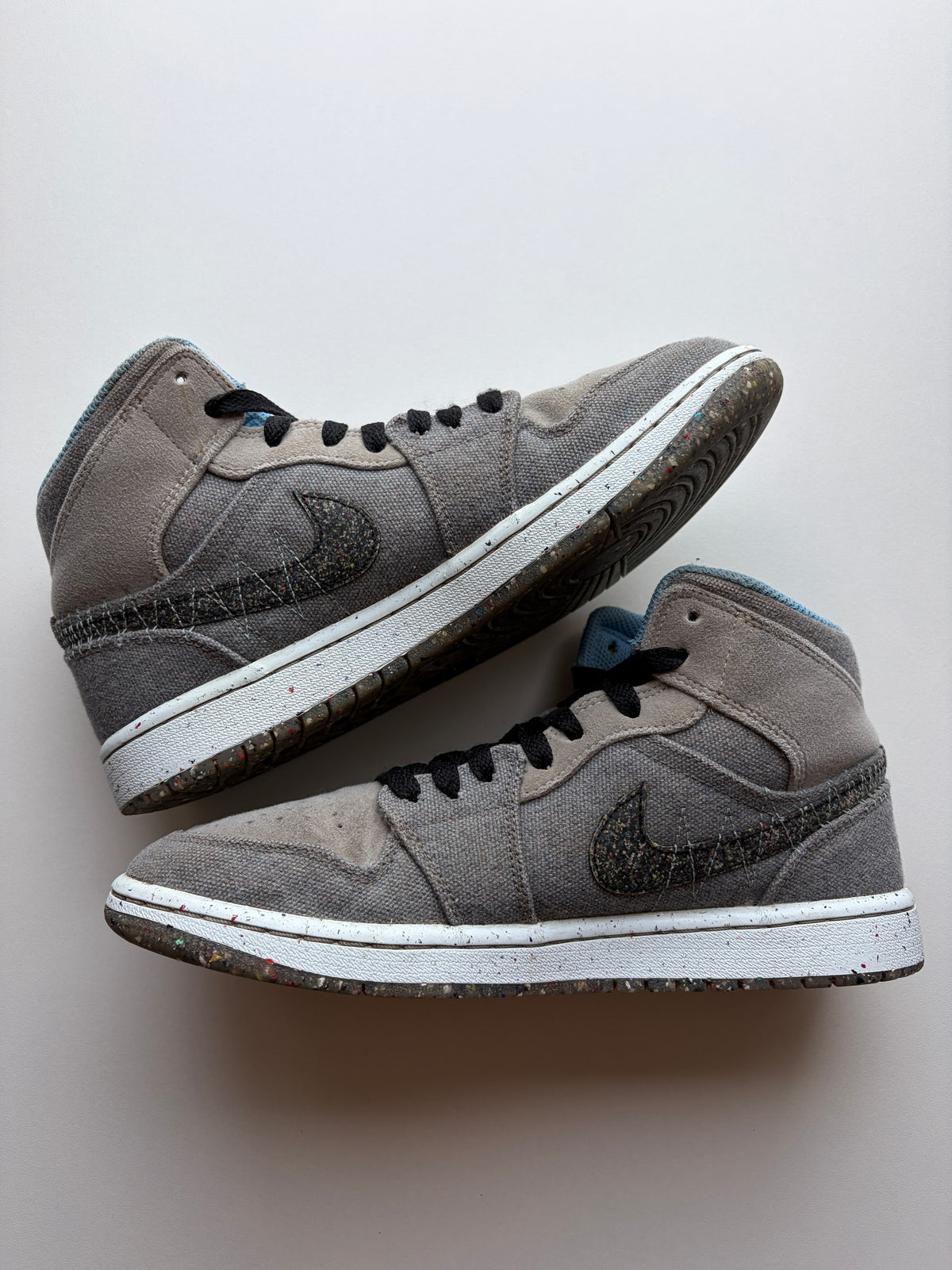 Jordan 1 Mid Carter Grey University Blue - Taille 40
