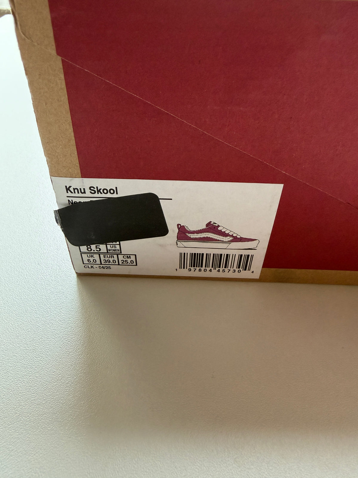 Vans Knu School Pink - Taille 39