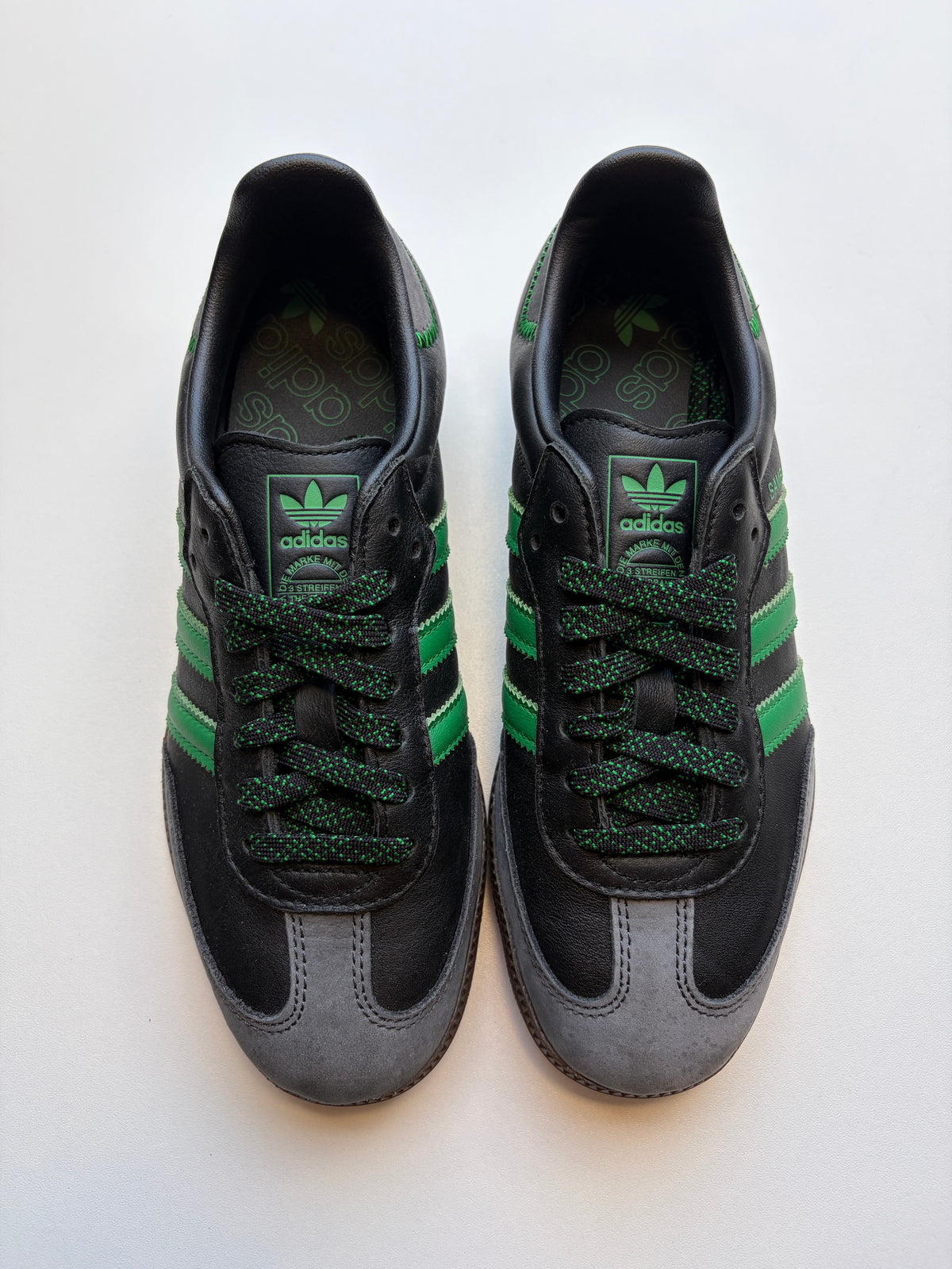 Adidas Samba Black Green - Taille 37 1/3