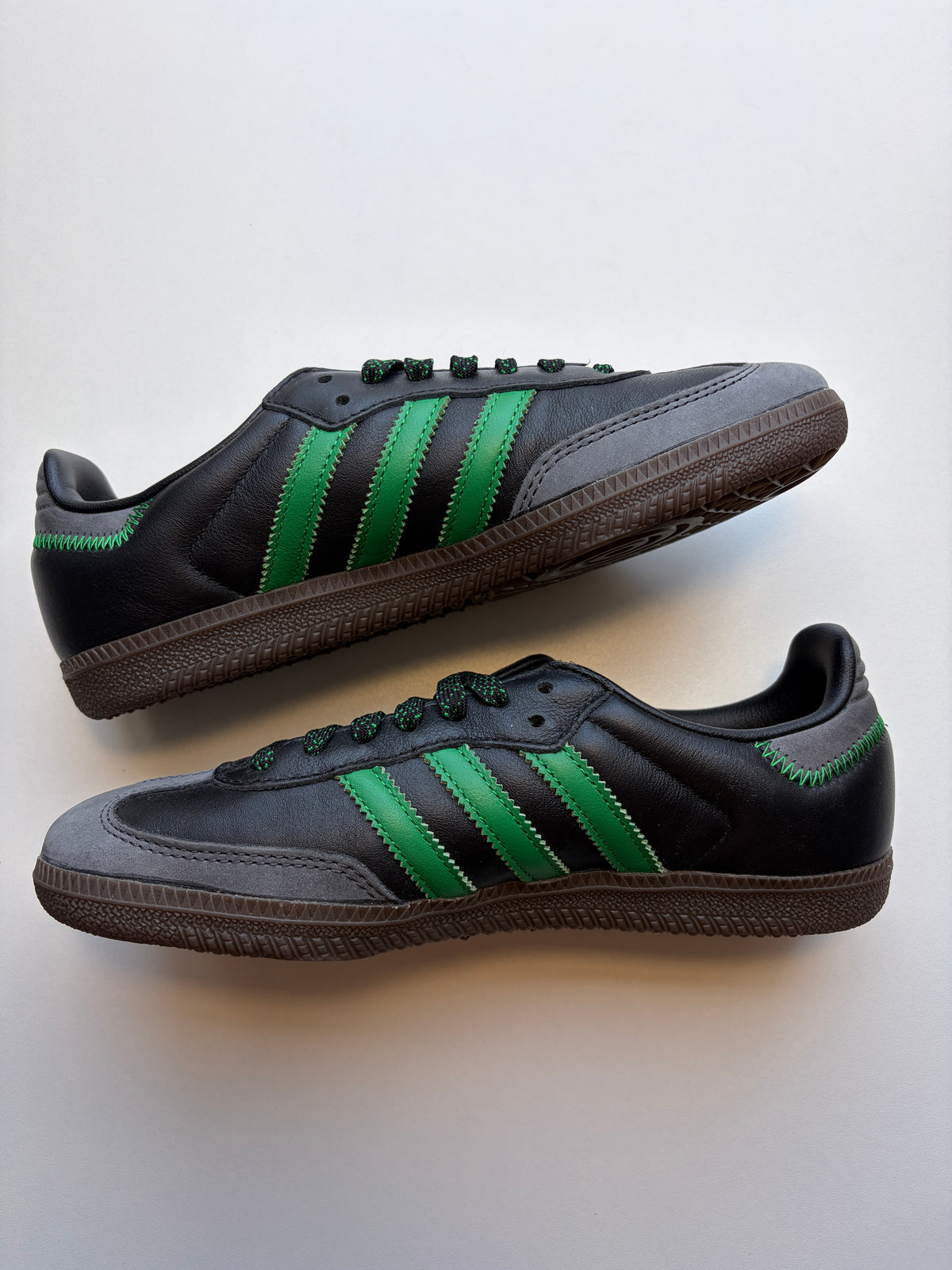Adidas Samba Black Green - Taille 37 1/3
