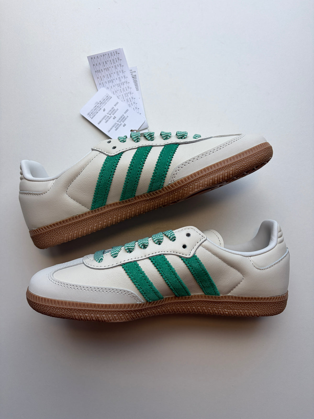 Adidas Samba White Court Green - Taille 36 2/3