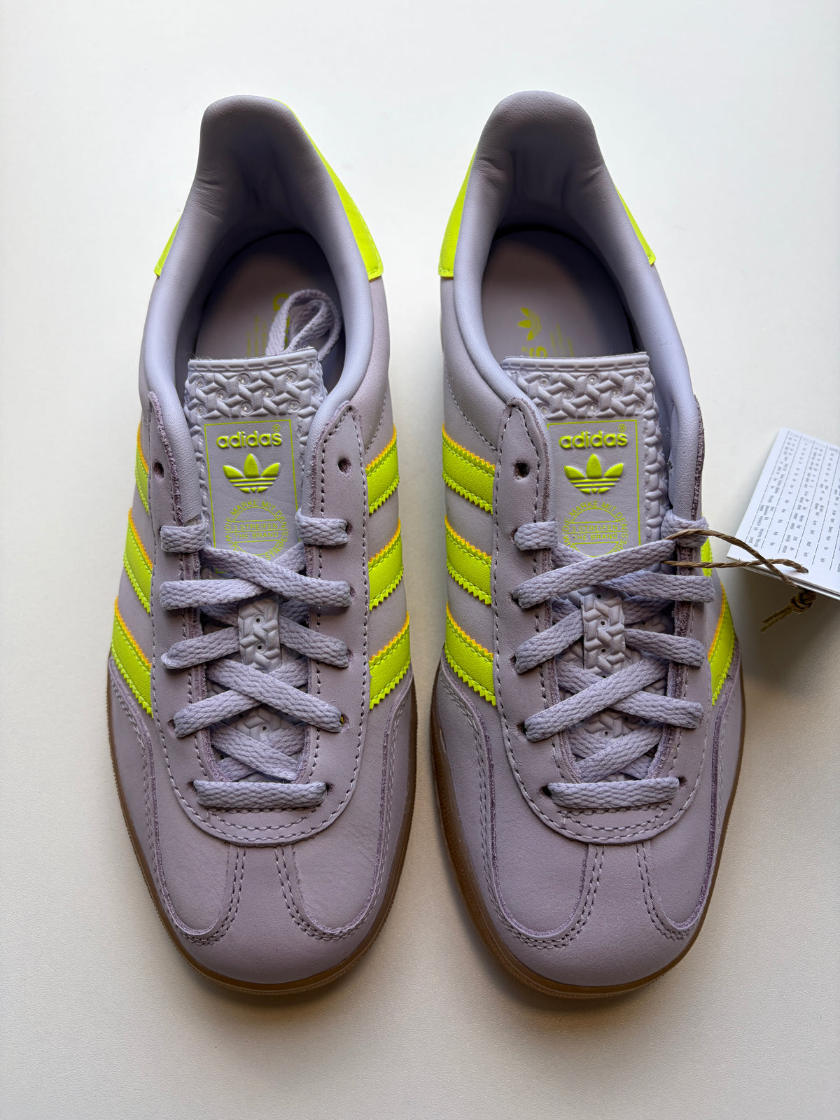 Adidas Gazelle Silver Dawn Solar Yellow - Taille 36