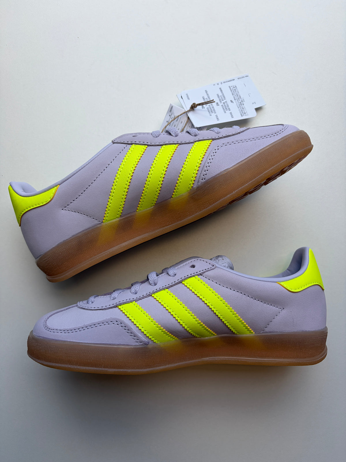 Adidas Gazelle Silver Dawn Solar Yellow - Taille 36