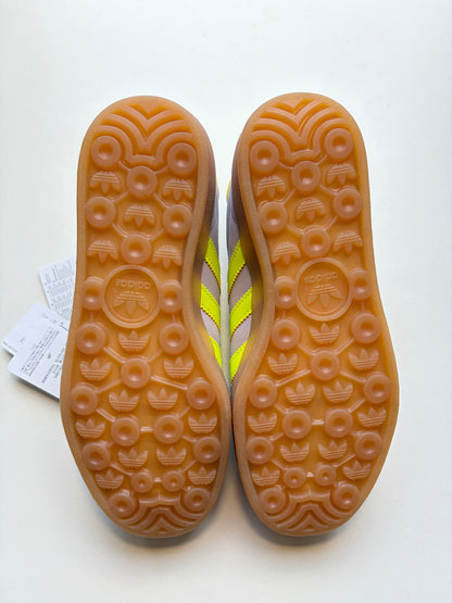 Adidas Gazelle Silver Dawn Solar Yellow - Taille 36