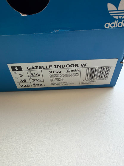 Adidas Gazelle Clear Sky Solar Green - Taille 36