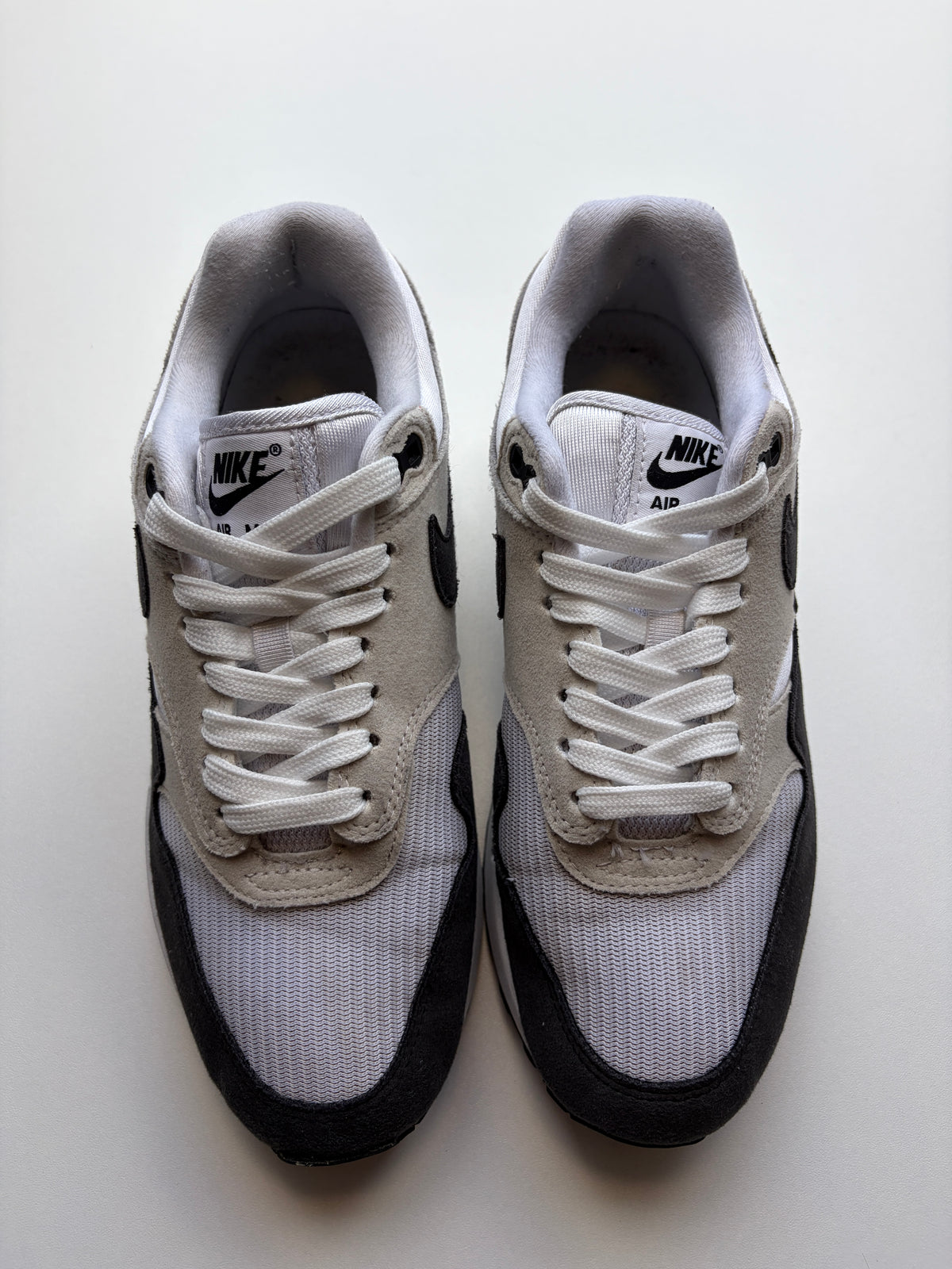 Air Max 1 White Black Neutral Grey - Taille 40
