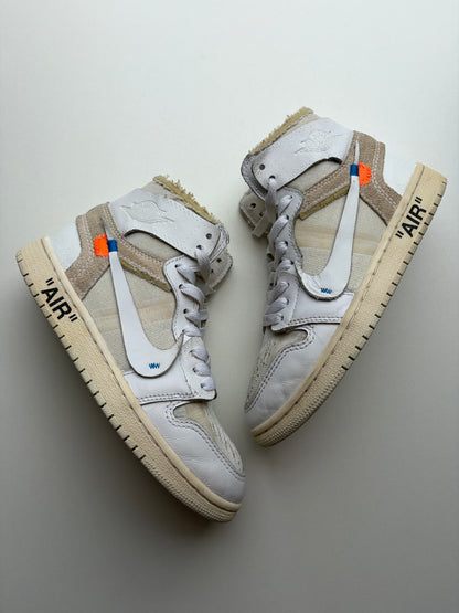 Jordan 1 High Off White Euro GS - Taille 37,5