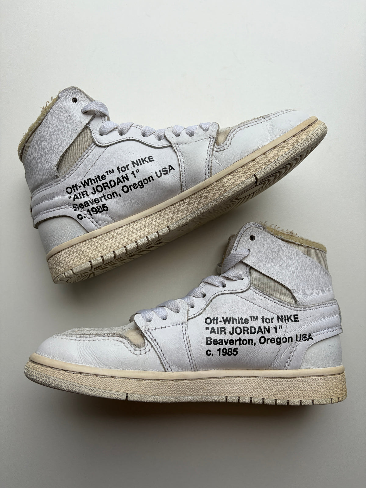 Jordan 1 High Off White Euro GS - Taille 37,5