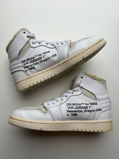 Jordan 1 High Off White Euro GS - Taille 37,5
