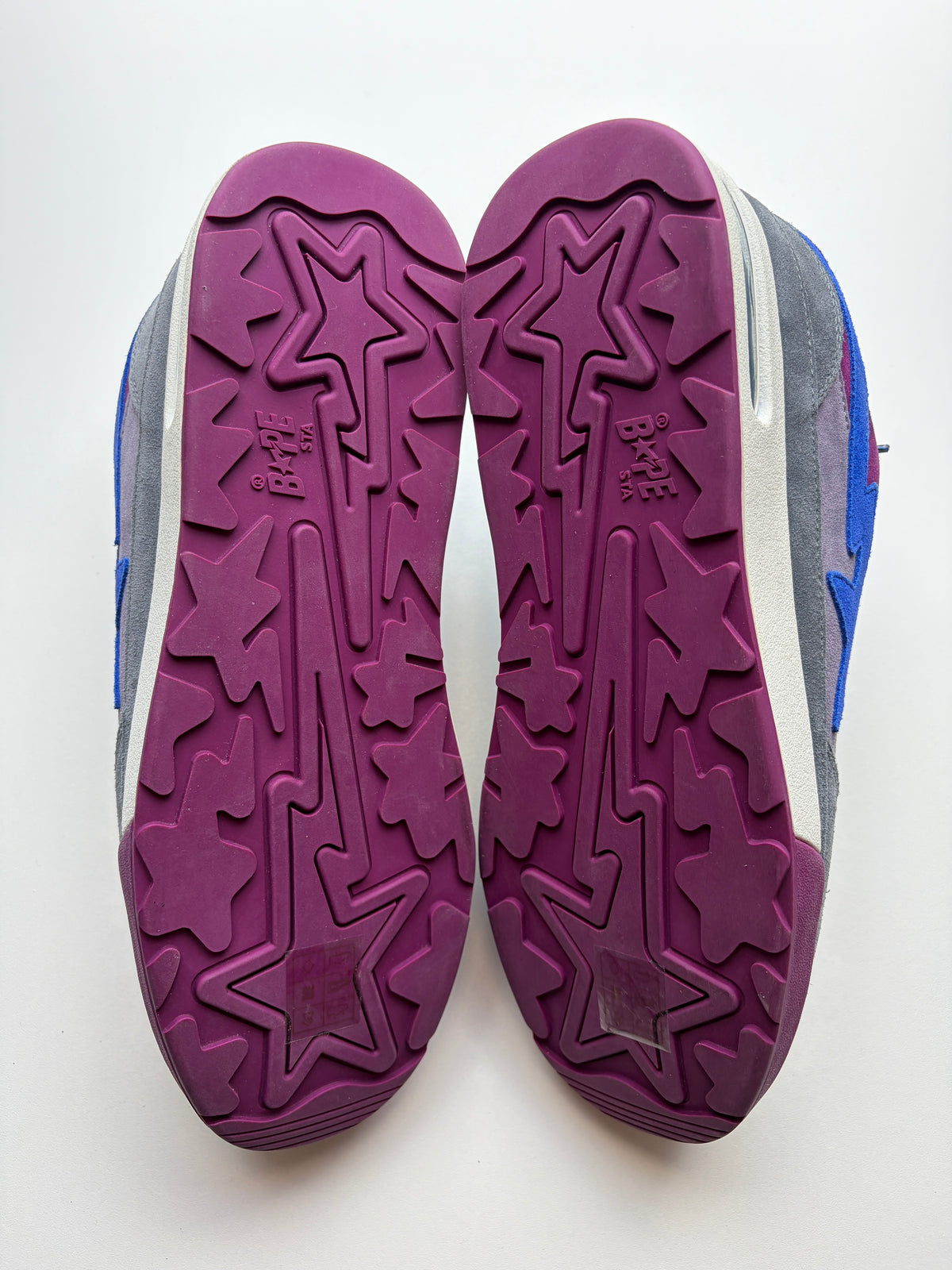 Bape Road Sta Suède Purple Blue - Taille 45