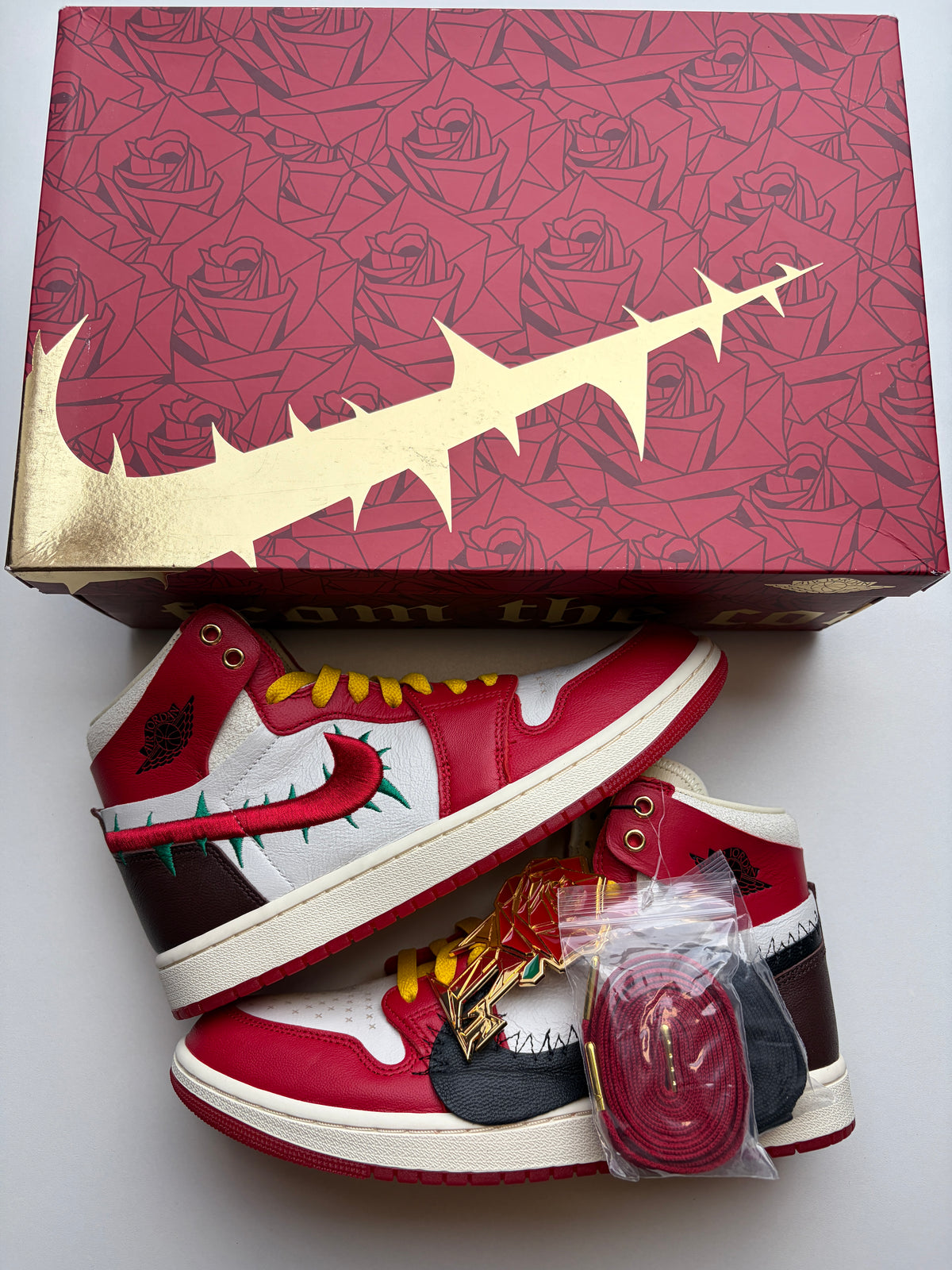 Jordan 1 High Zoom Teyana Taylor A Rose From Harlem - Taille 40,5