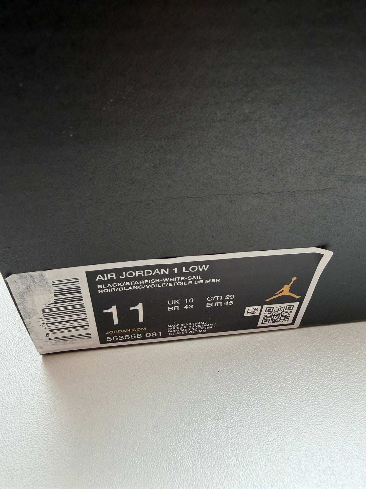 Jordan 1 Low Shattered Backboard Alternate - Taille 45