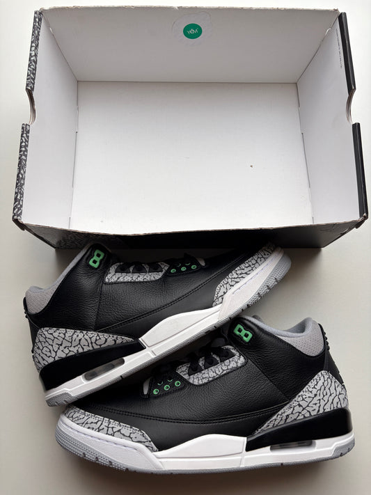 Jordan 3 Vert Vif - Taille 45,5