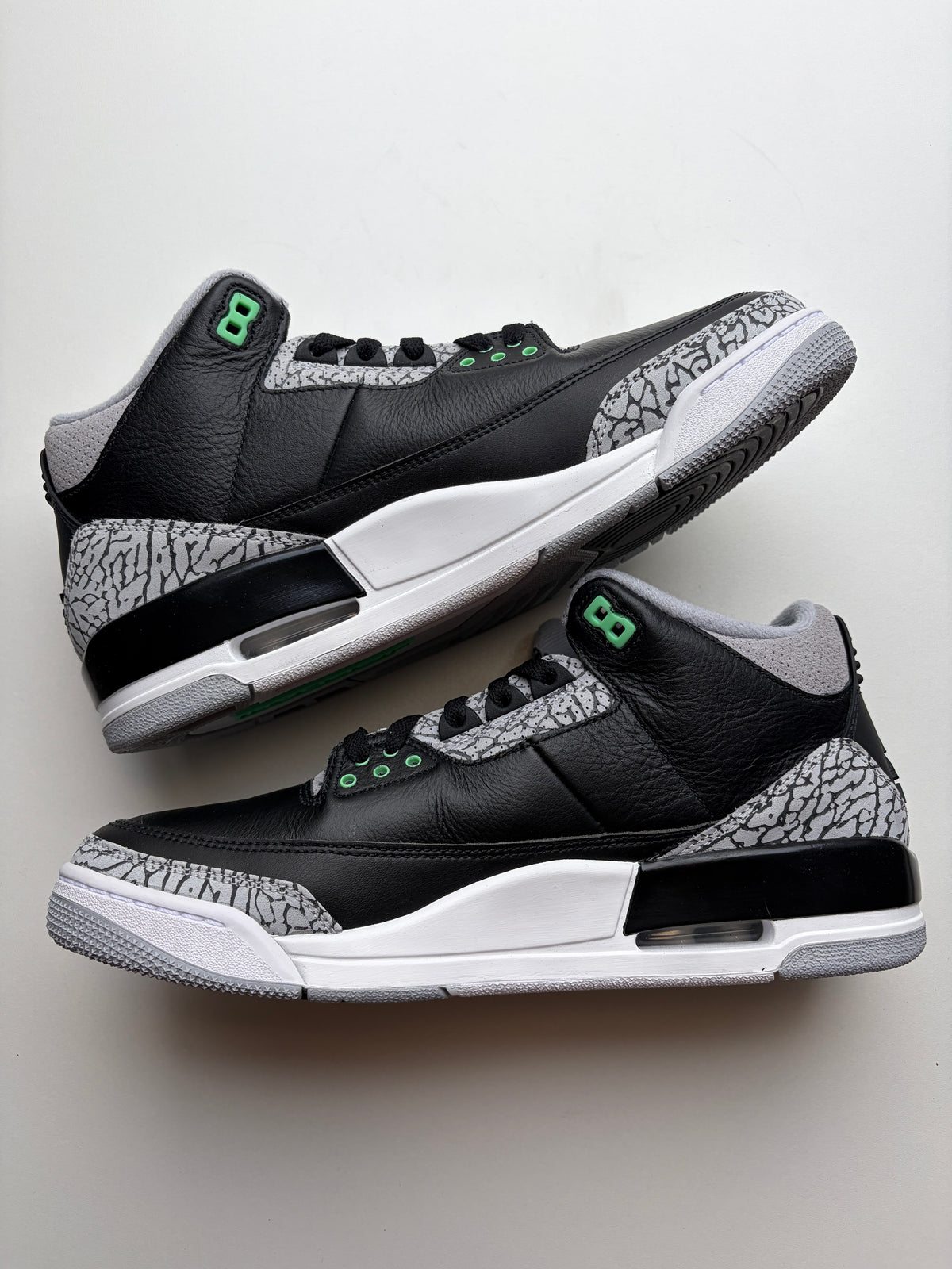 Jordan 3 Vert Vif - Taille 45,5