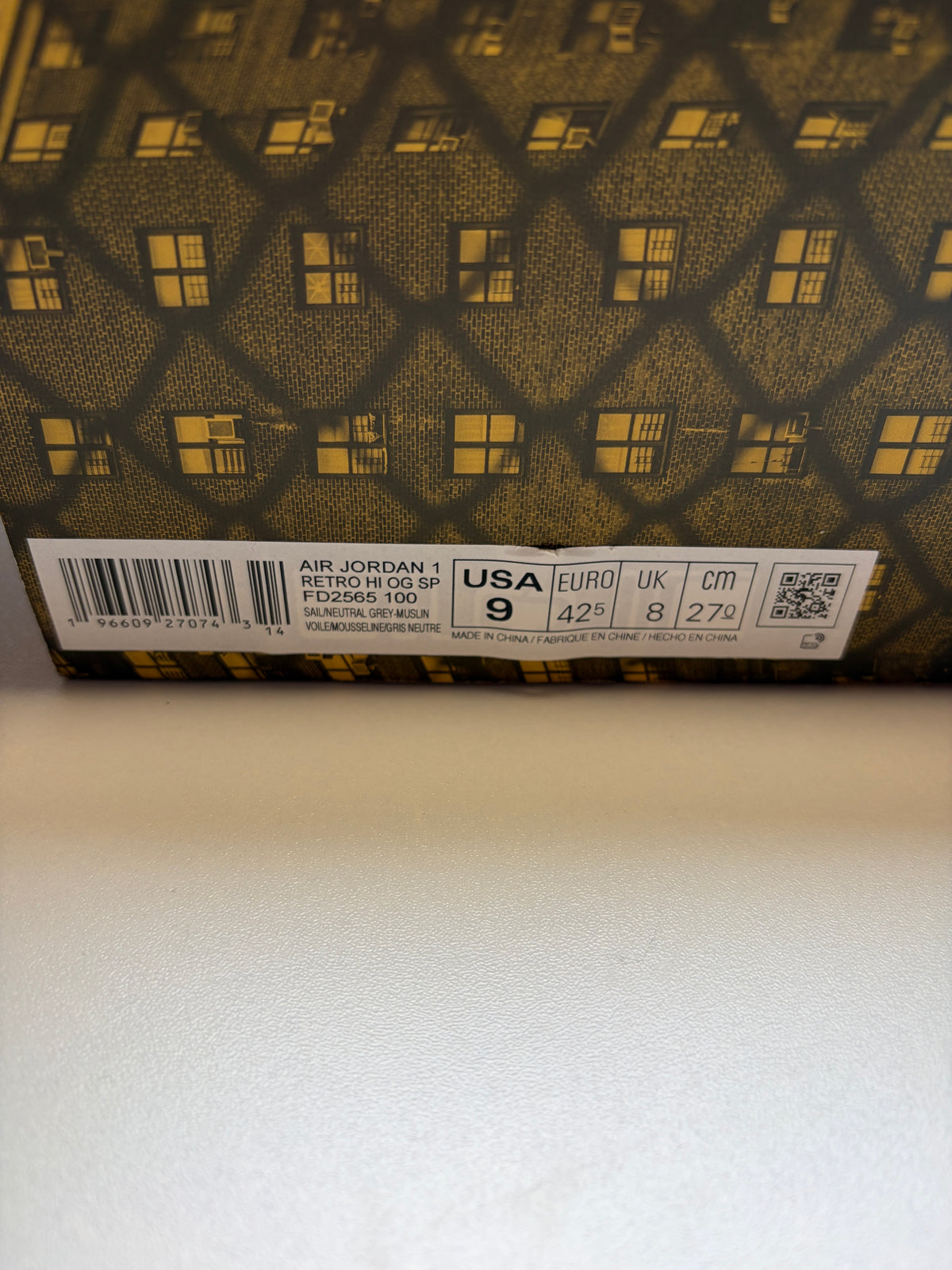 Jordan 1 High Union LA Bephies Beauty Supply Summer of ‘96 - Taille 42,5