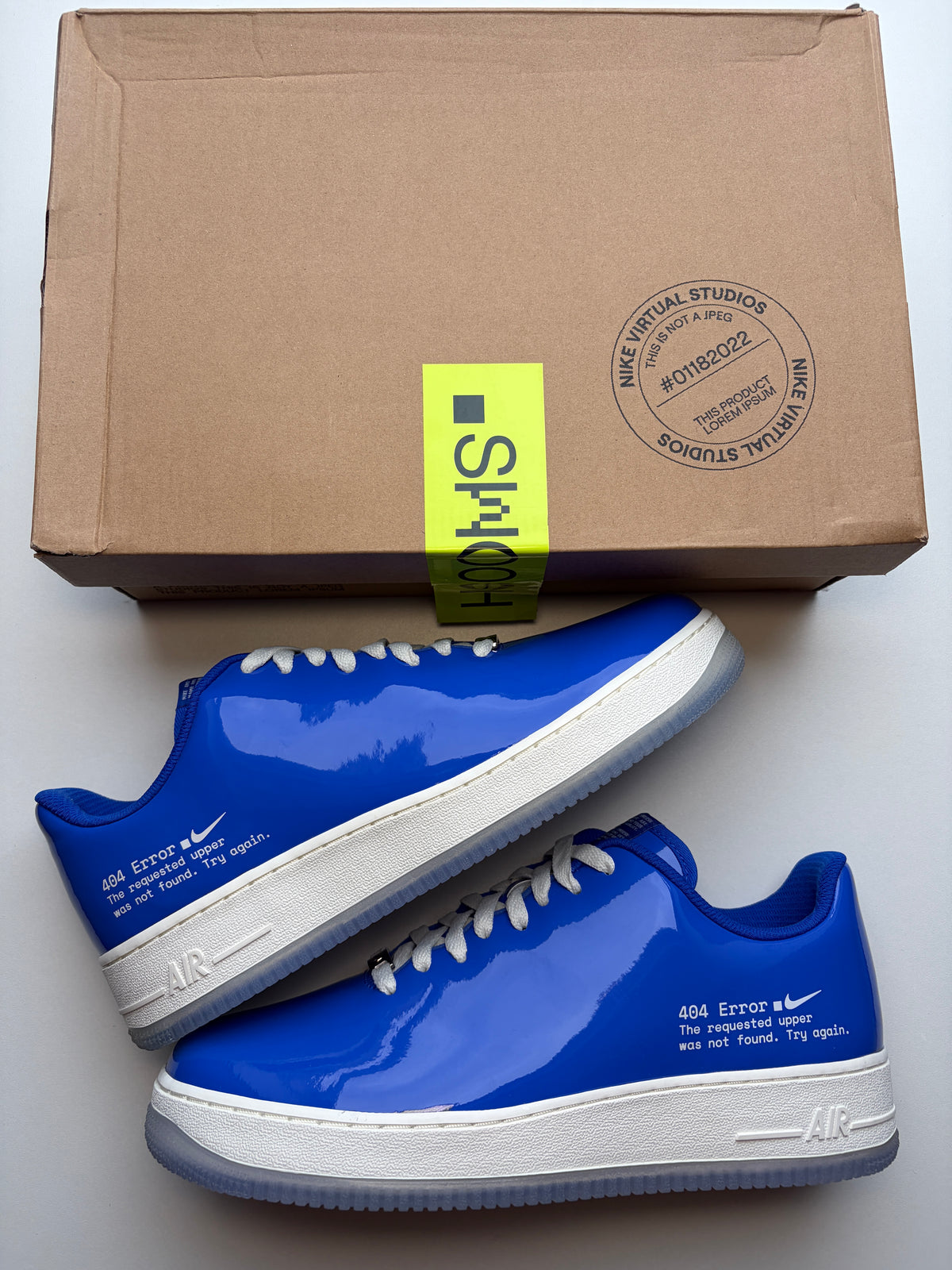 Air Force 1 404 Error - Taille 44,5
