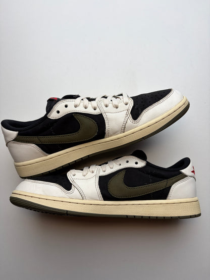 Jordan 1 Low Travis Scott Olive - Taille 44,5