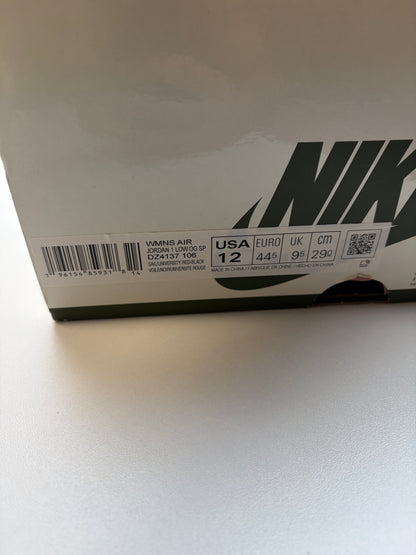 Jordan 1 Low Travis Scott Olive - Taille 44,5