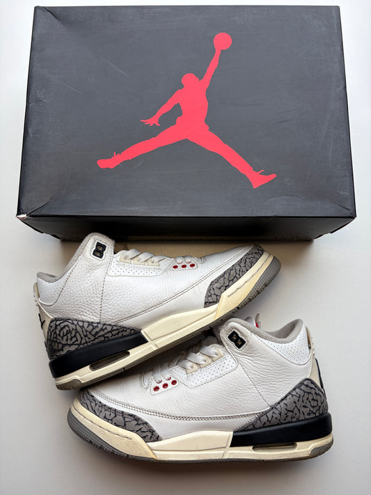 Jordan 3 White Cement Reimagined  GS - Taille 38,5
