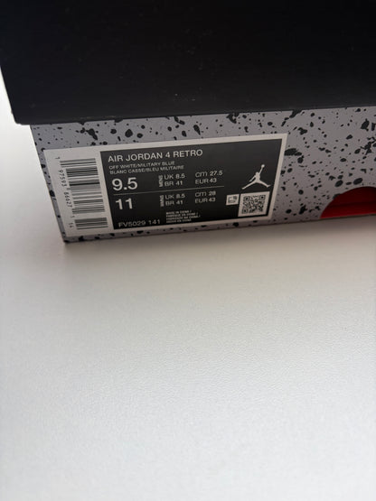 Jordan 4 Military Blue - Taille 43