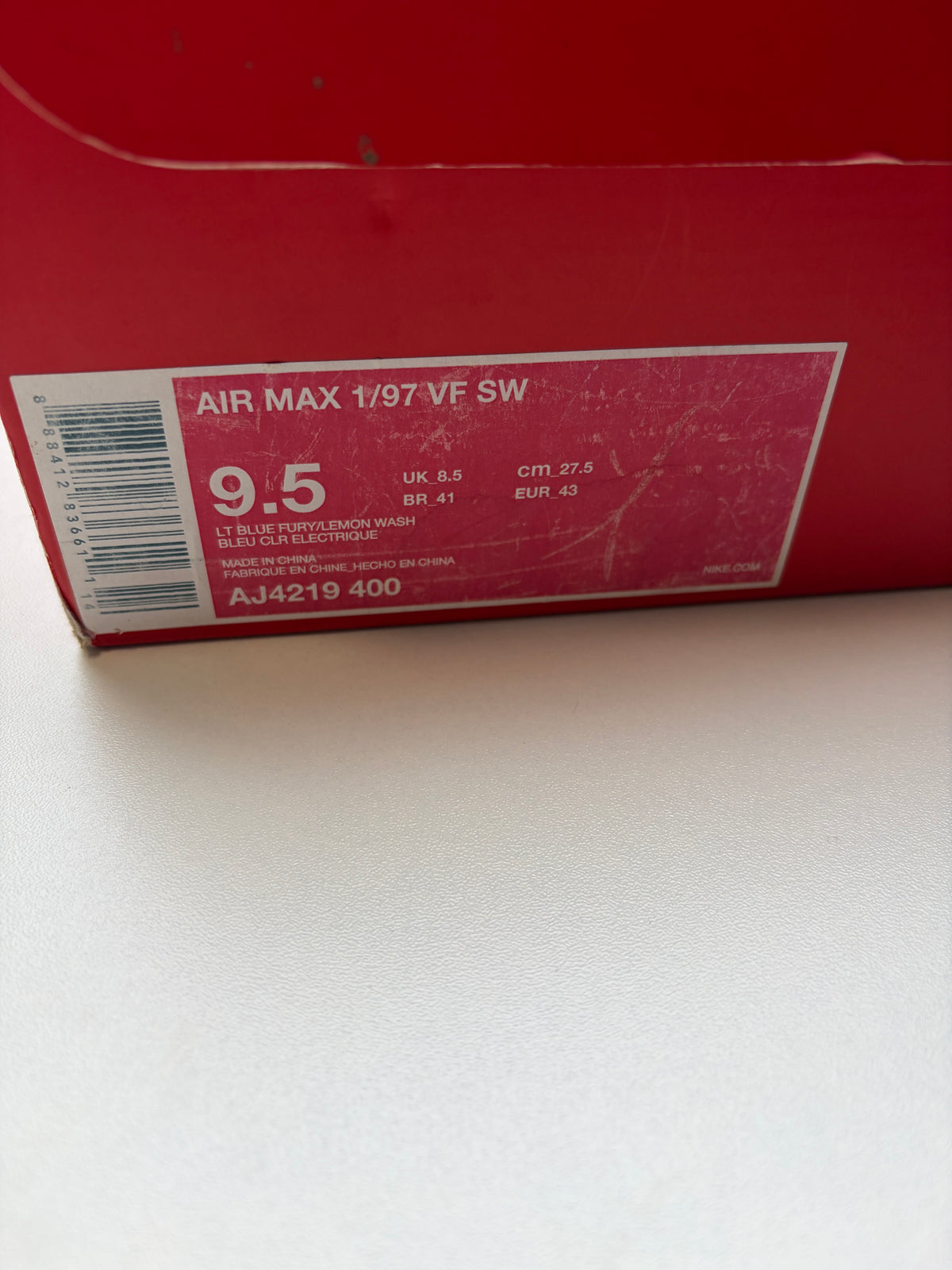 Air Max 1'97 Sean Wotherspoon - Taille 43