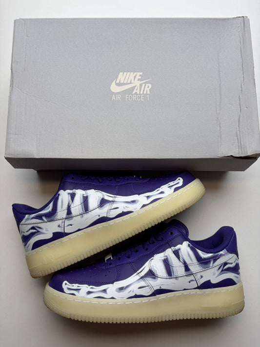 Air Force 1 Halloween Skeleton Purple - Taille 42