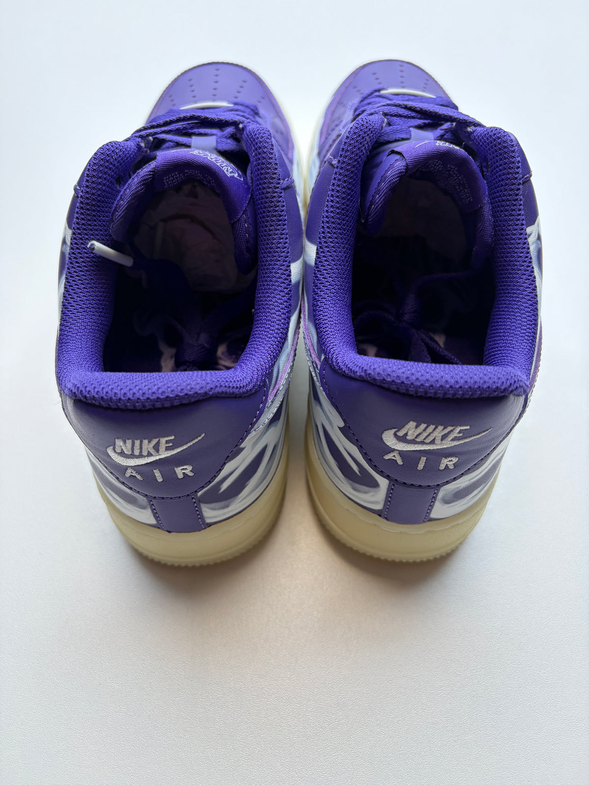 Air Force 1 Halloween Skeleton Purple - Taille 42