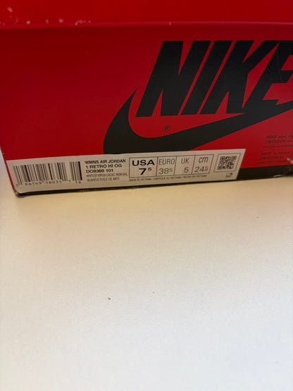 Jordan 1 High Starfish - Taille 38,5