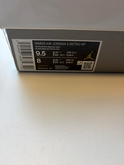 Jordan 3 À Ma Manière - Taille 41