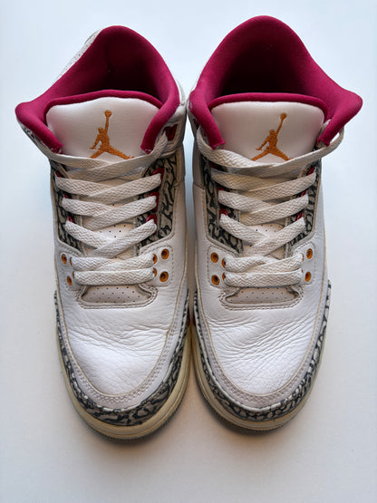 Jordan 3 Cardinal Red GS - Taille 39