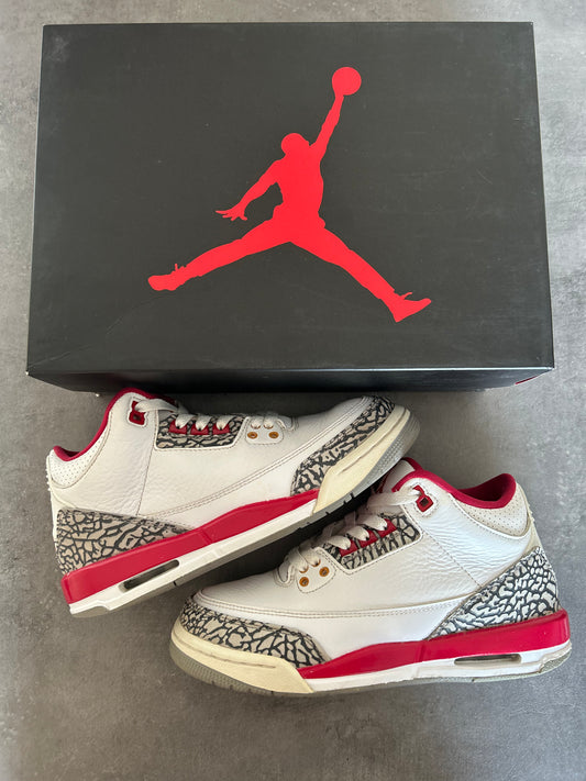 Jordan 3 Cardinal Red