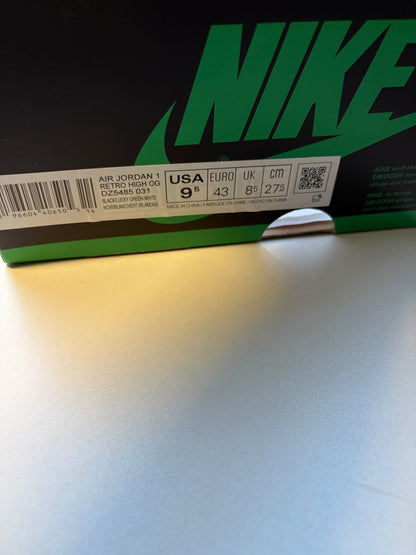 Jordan 1 High Lucky Green - Taille 43