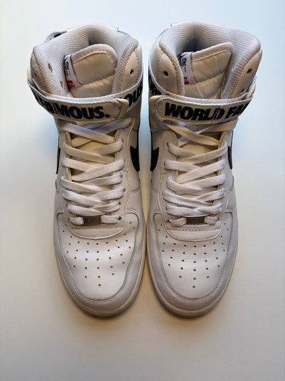 Air Force 1 High Supreme World Famous White - Taille 43
