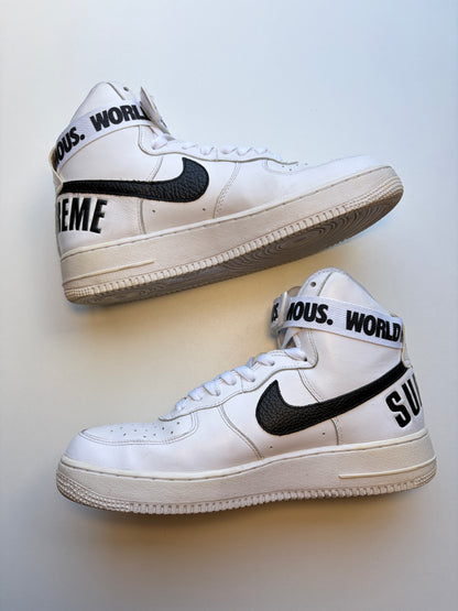 Air Force 1 High Supreme World Famous White - Taille 43
