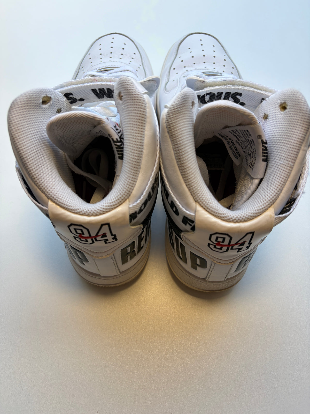 Air Force 1 High Supreme World Famous White - Taille 43