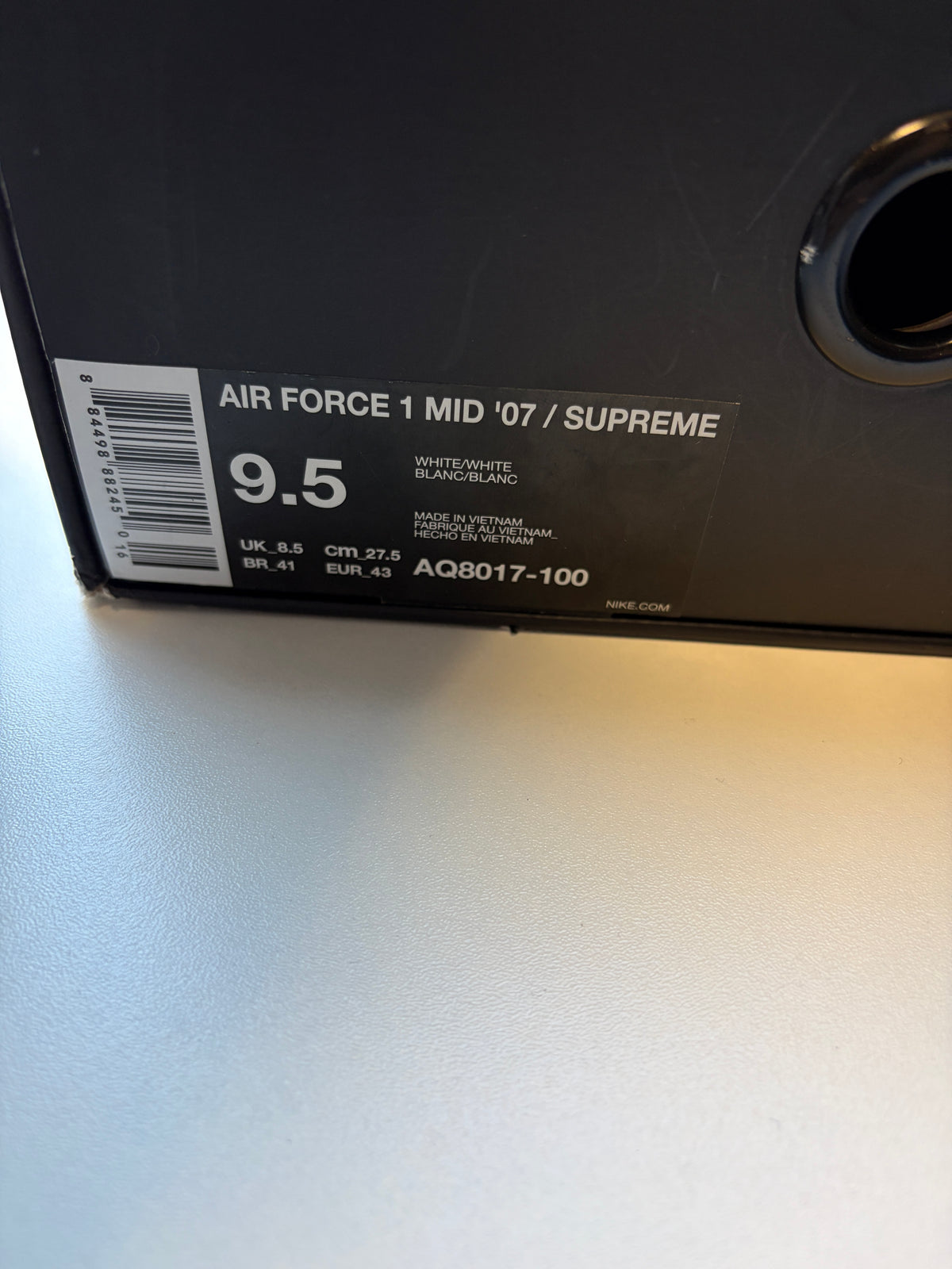Air Force 1 High Supreme World Famous White - Taille 43