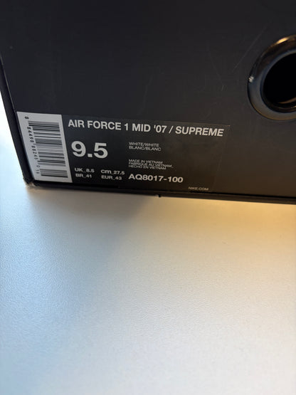 Air Force 1 High Supreme World Famous White - Taille 43