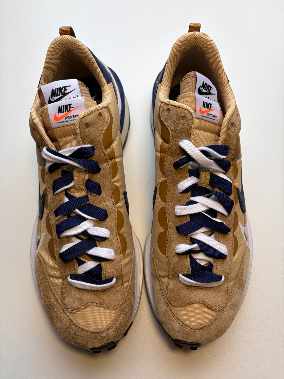 Vaporwaffle Sacai Sésame Blue Void - Taille 45,5