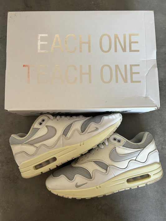 Air Max 1 Patta Waves White