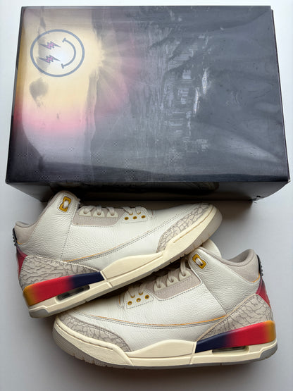 Jordan 3 J Balvin Medellin Sunset - Taille 43