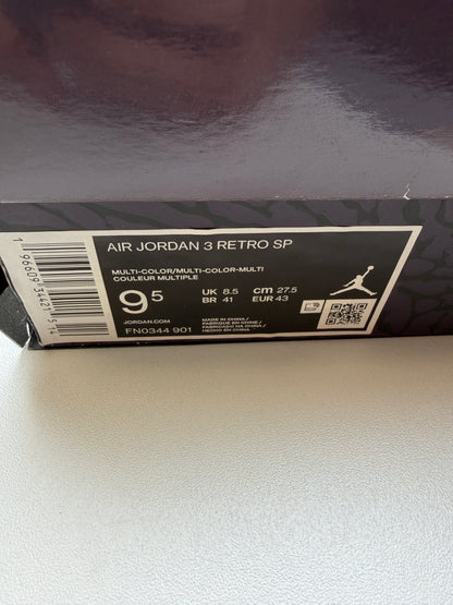 Jordan 3 J Balvin Medellin Sunset - Taille 43