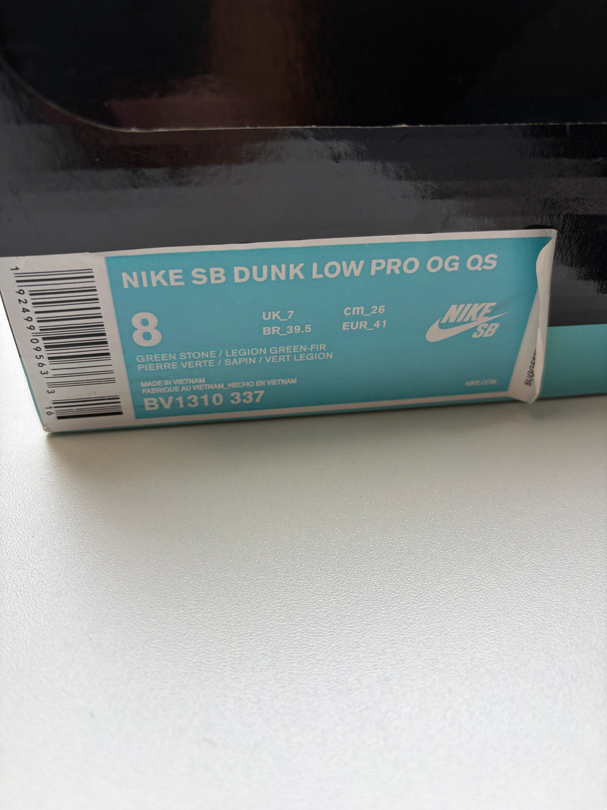 Dunk SB Green Lobster Special Box - Taille 41